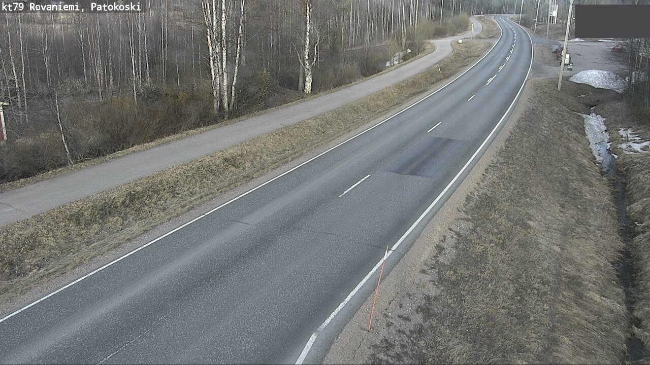 Weather Camera Image Road 79 Rovaniemi, Patokoski, Rovaniemi, Lappi