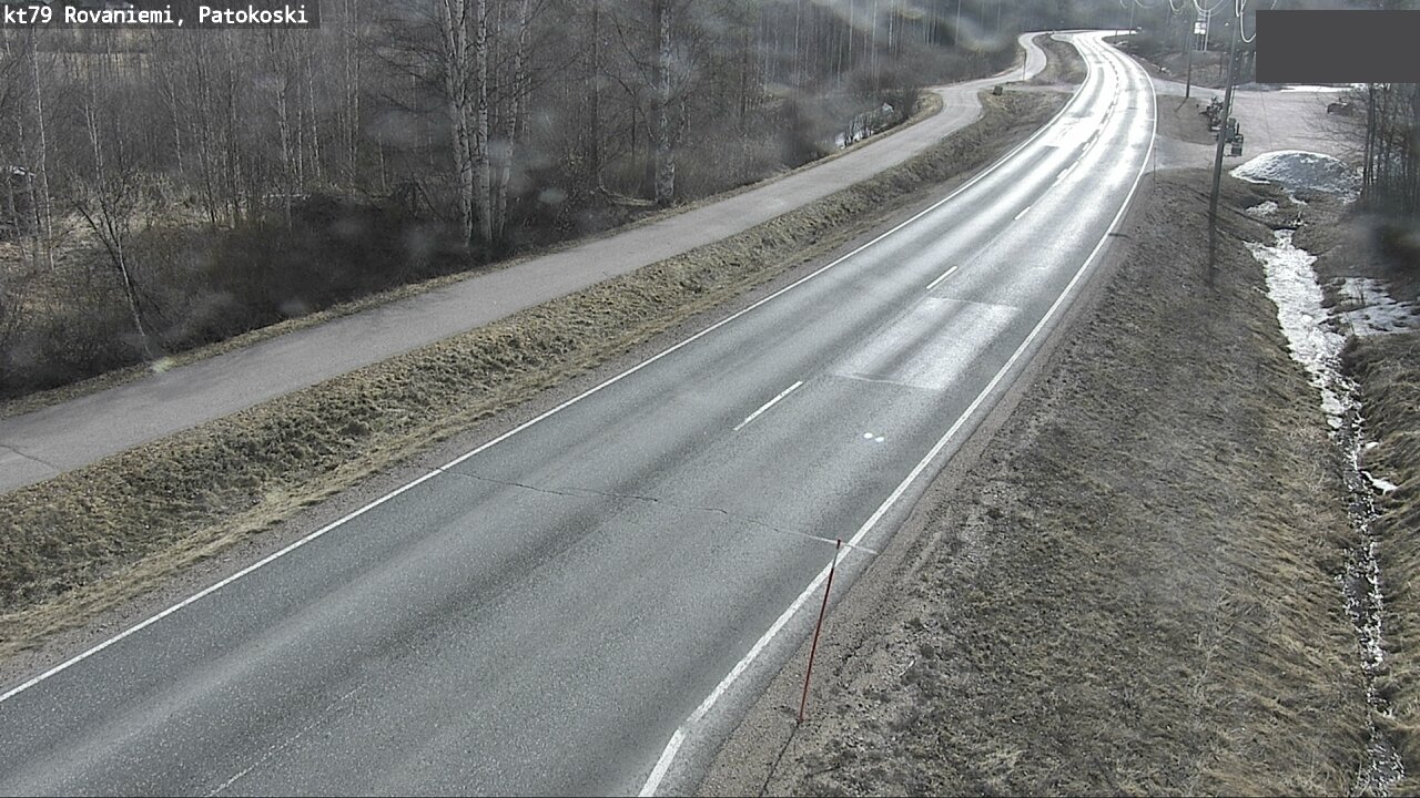 Weather Camera Image Road 79 Rovaniemi, Patokoski, Rovaniemi, Lappi