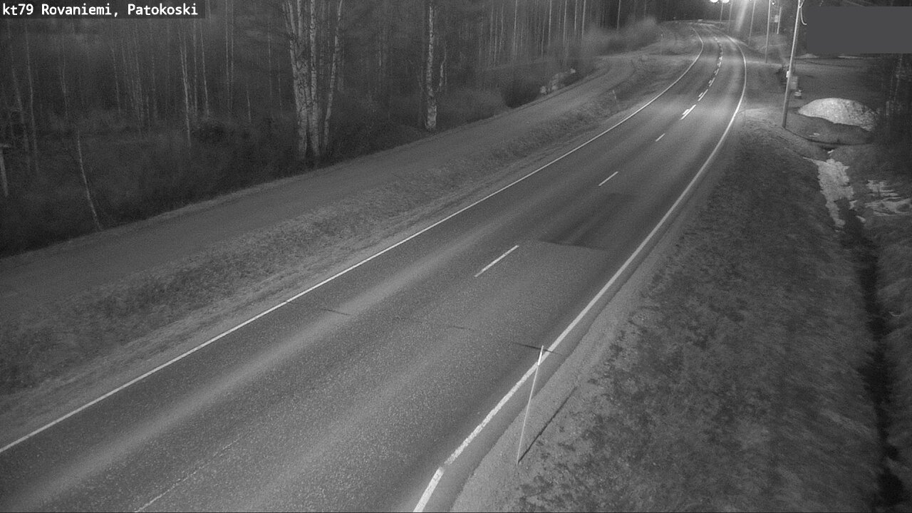 Weather Camera Image Road 79 Rovaniemi, Patokoski, Rovaniemi, Lappi