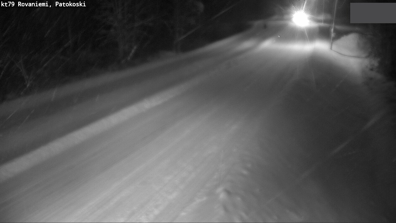 Weather Camera Image Road 79 Rovaniemi, Patokoski, Rovaniemi, Lappi