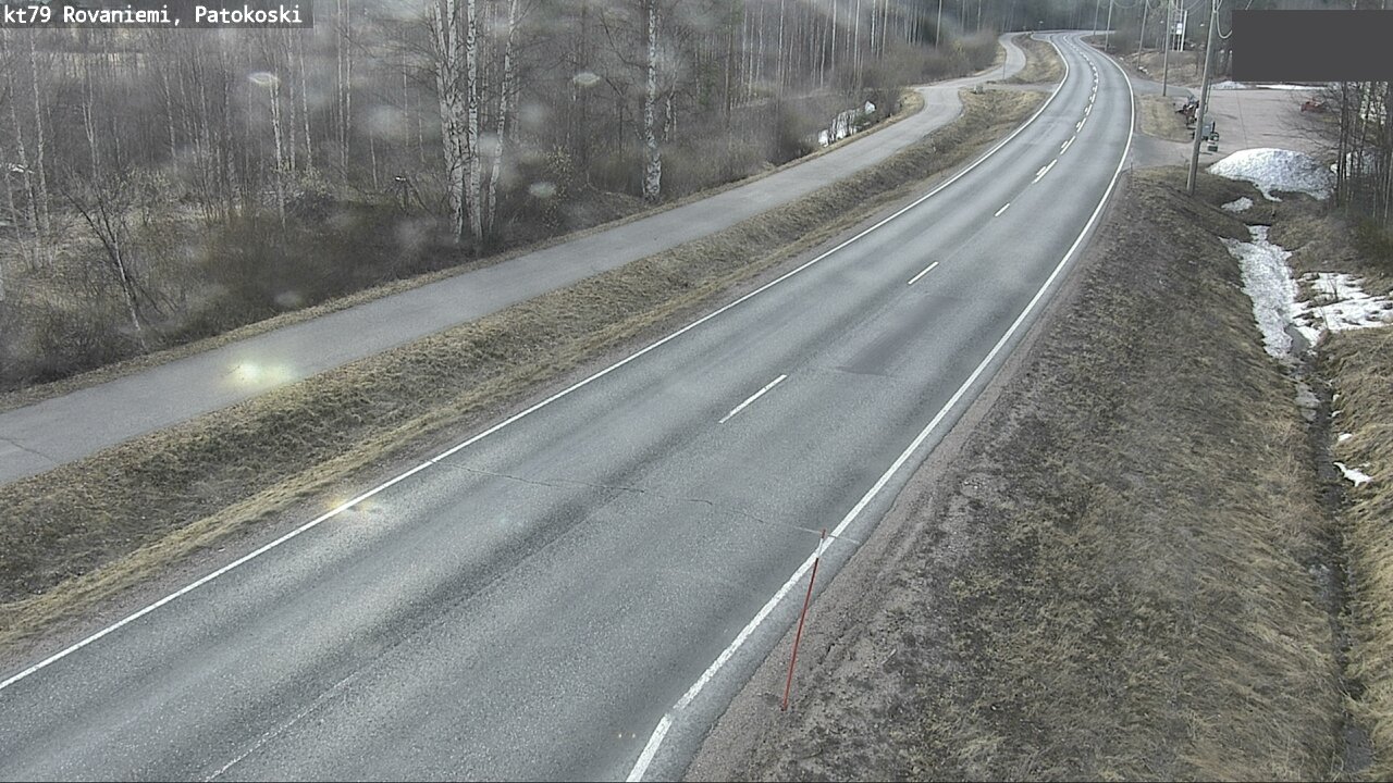 Weather Camera Image Road 79 Rovaniemi, Patokoski, Rovaniemi, Lappi