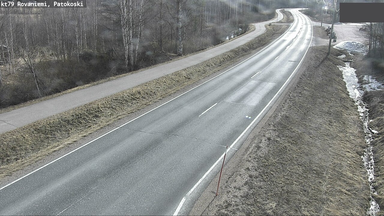 Weather Camera Image Road 79 Rovaniemi, Patokoski, Rovaniemi, Lappi