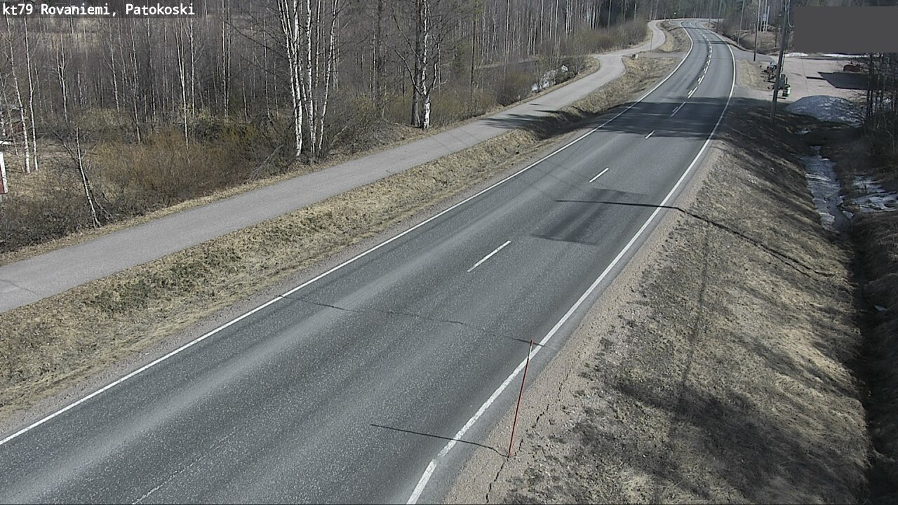 Weather Camera Image Road 79 Rovaniemi, Patokoski, Rovaniemi, Lappi