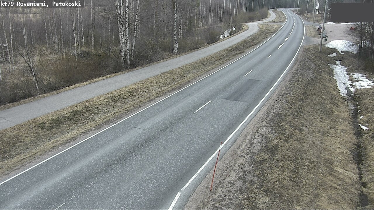 Weather Camera Image Road 79 Rovaniemi, Patokoski, Rovaniemi, Lappi