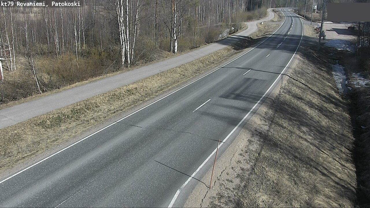 Weather Camera Image Road 79 Rovaniemi, Patokoski, Rovaniemi, Lappi