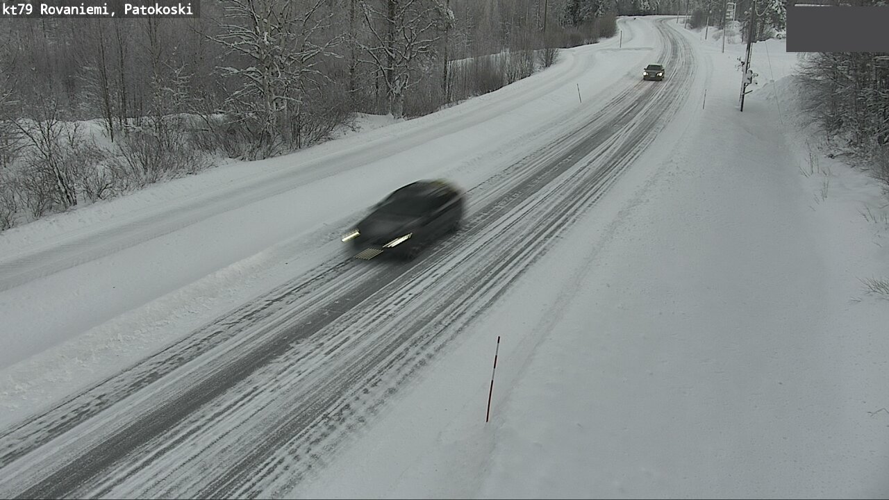 Weather Camera Image Road 79 Rovaniemi, Patokoski, Rovaniemi, Lappi