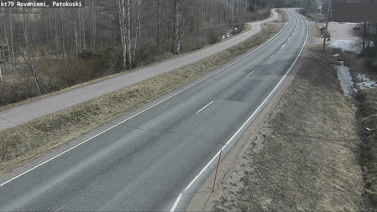 Weather Camera Image Road 79 Rovaniemi, Patokoski, Rovaniemi, Lappi