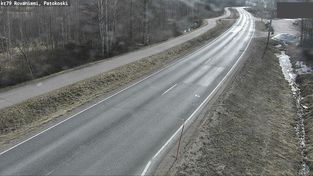 Weather Camera Image Road 79 Rovaniemi, Patokoski, Rovaniemi, Lappi