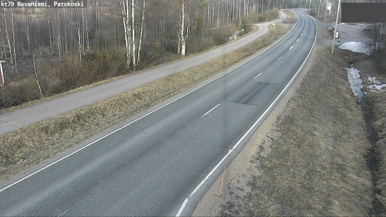 Weather Camera Image Road 79 Rovaniemi, Patokoski, Rovaniemi, Lappi