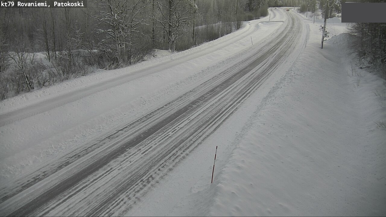 Weather Camera Image Road 79 Rovaniemi, Patokoski, Rovaniemi, Lappi