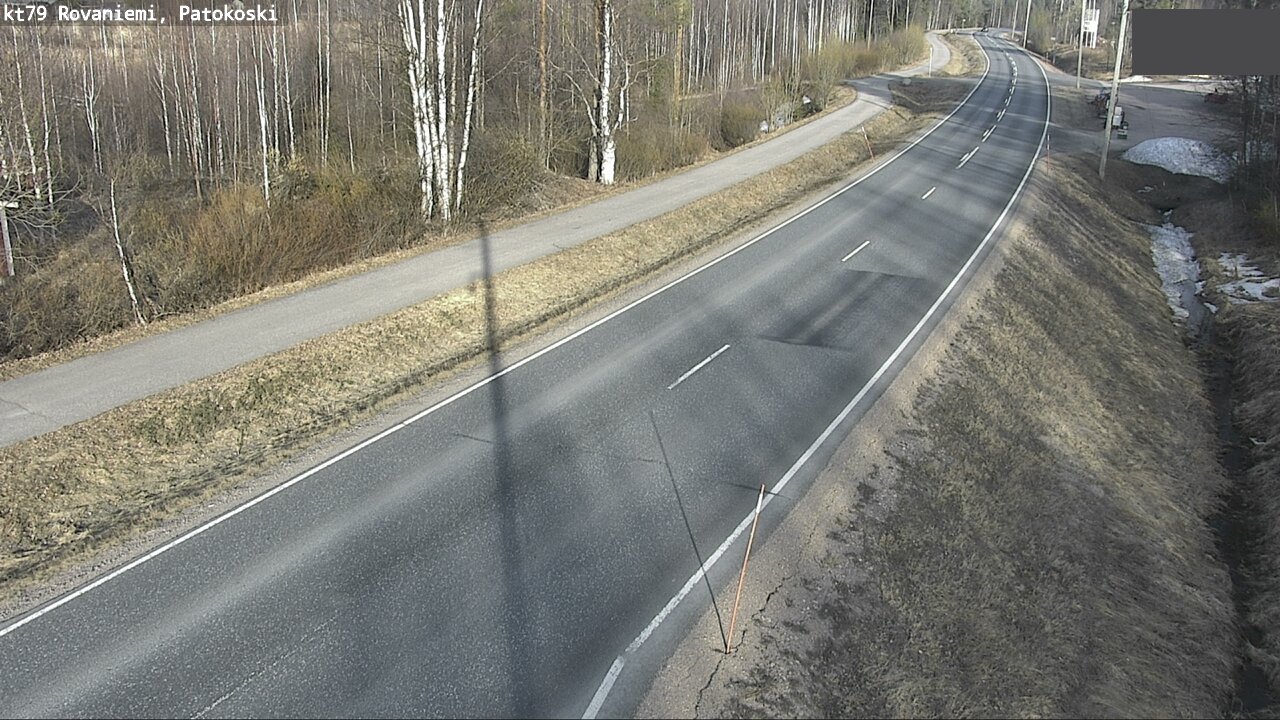 Weather Camera Image Road 79 Rovaniemi, Patokoski, Rovaniemi, Lappi