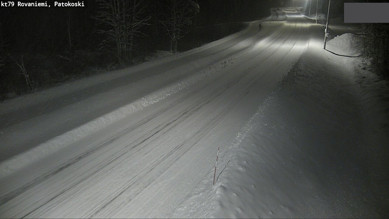 Weather Camera Image Road 79 Rovaniemi, Patokoski, Rovaniemi, Lappi