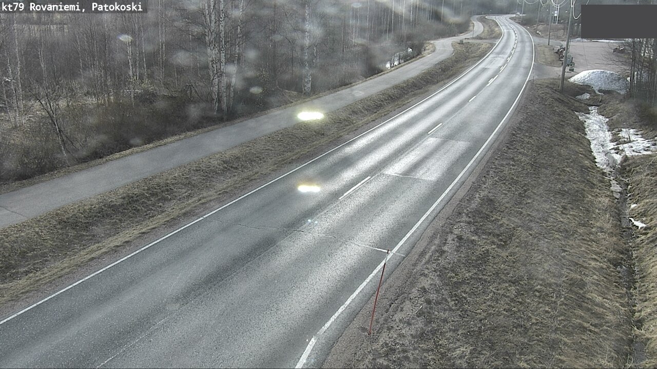 Weather Camera Image Road 79 Rovaniemi, Patokoski, Rovaniemi, Lappi
