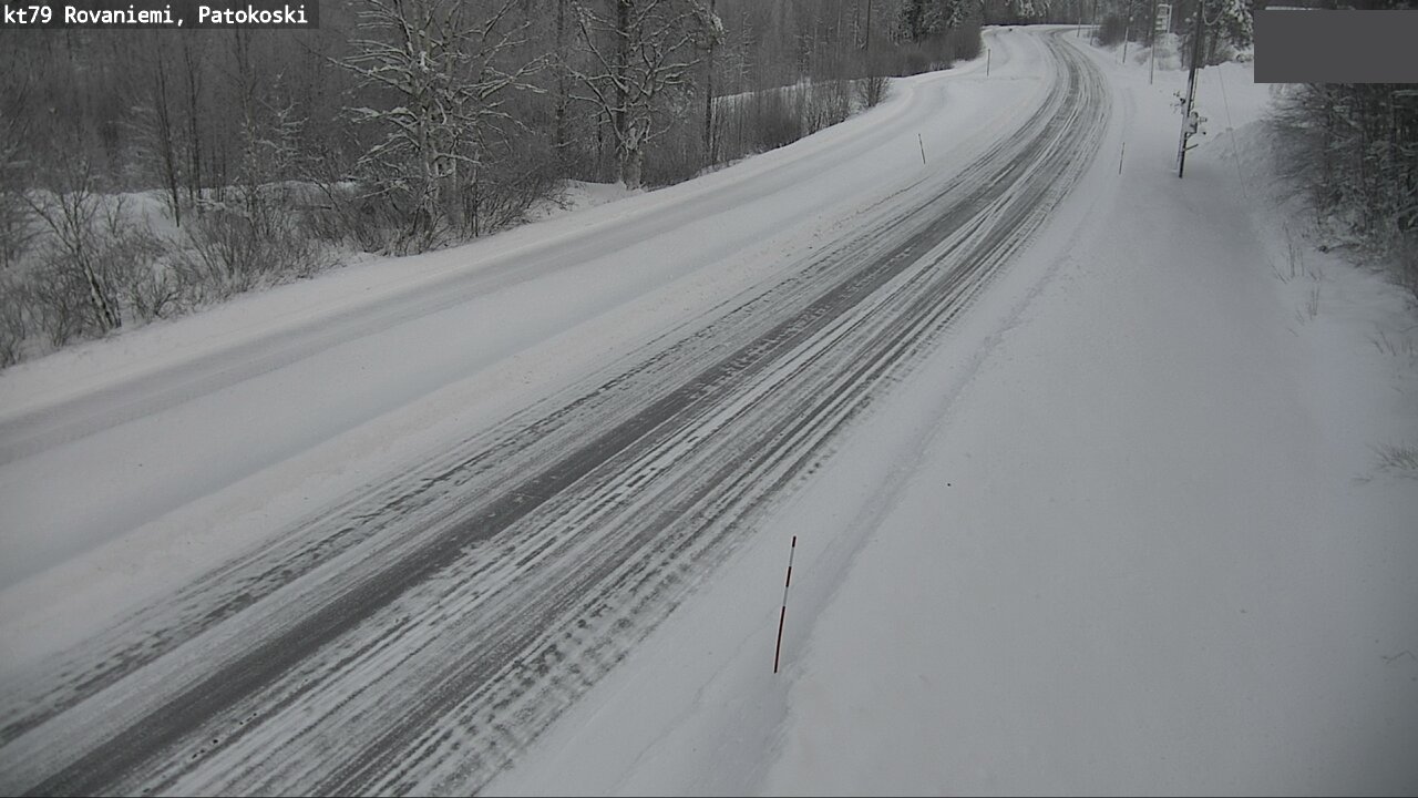 Weather Camera Image Road 79 Rovaniemi, Patokoski, Rovaniemi, Lappi