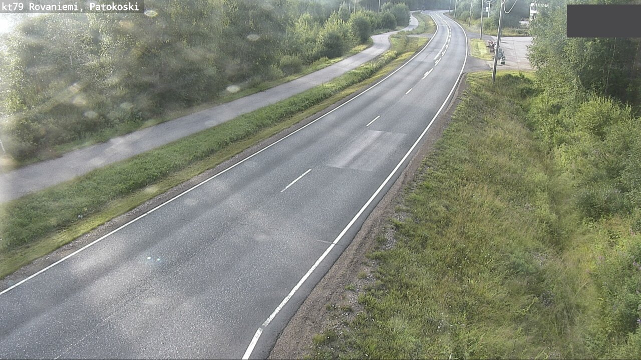 Weather Camera Image Road 79 Rovaniemi, Patokoski, Rovaniemi, Lappi