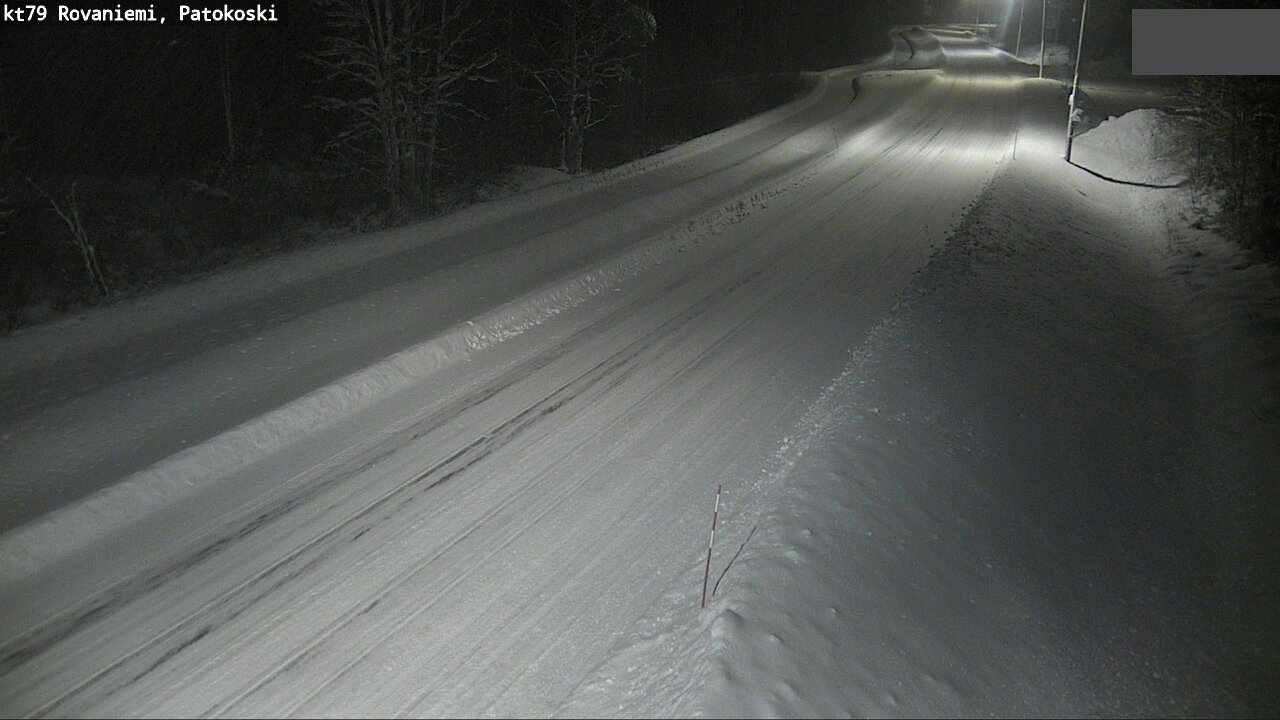 Weather Camera Image Road 79 Rovaniemi, Patokoski, Rovaniemi, Lappi