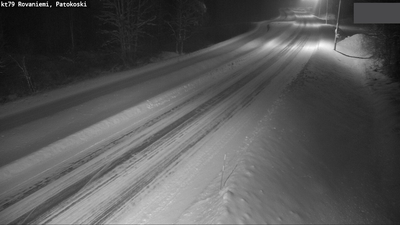 Weather Camera Image Road 79 Rovaniemi, Patokoski, Rovaniemi, Lappi