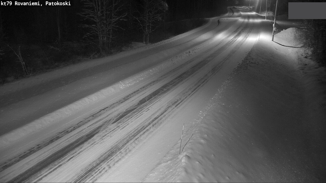 Weather Camera Image Road 79 Rovaniemi, Patokoski, Rovaniemi, Lappi