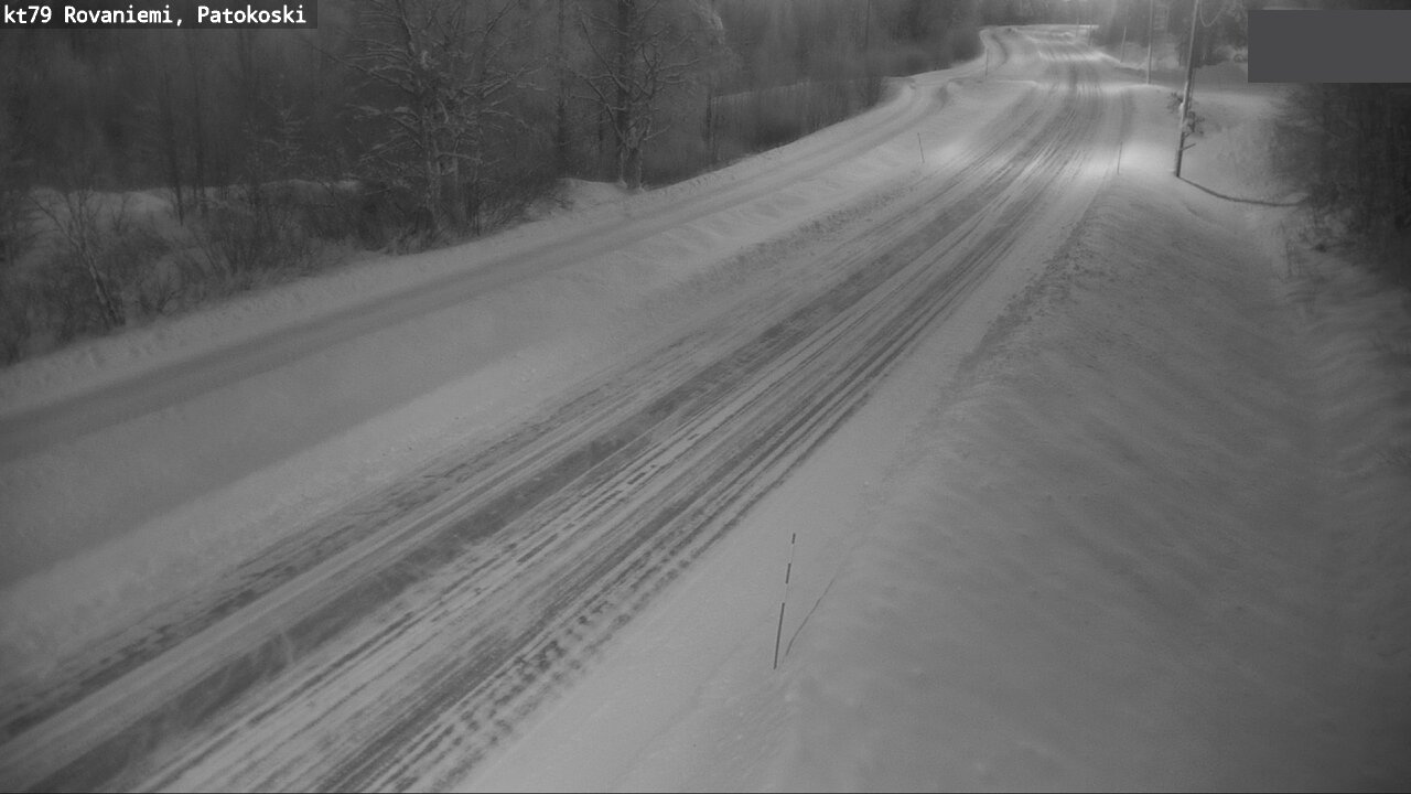 Weather Camera Image Road 79 Rovaniemi, Patokoski, Rovaniemi, Lappi