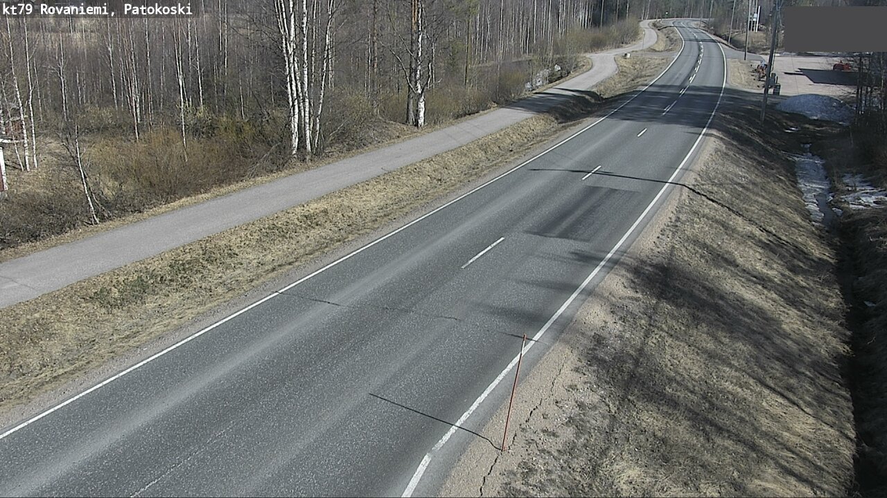 Weather Camera Image Road 79 Rovaniemi, Patokoski, Rovaniemi, Lappi