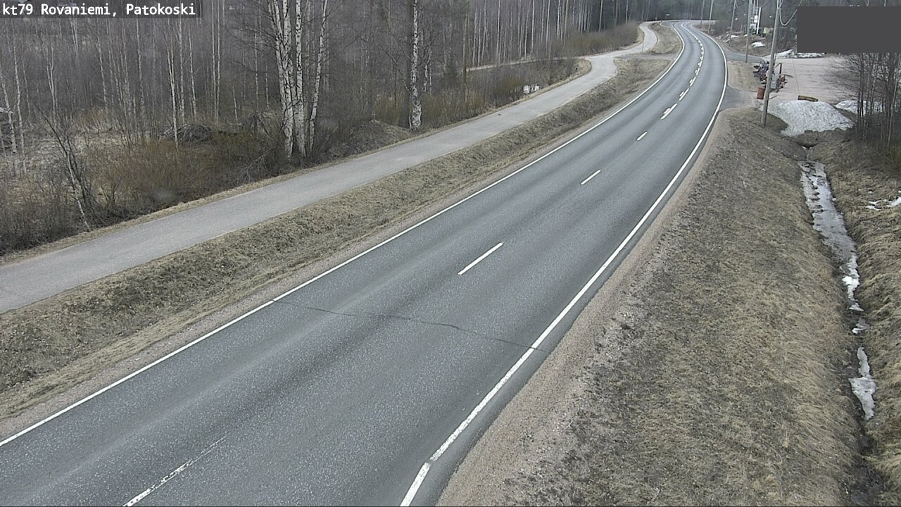 Weather Camera Image Road 79 Rovaniemi, Patokoski, Rovaniemi, Lappi