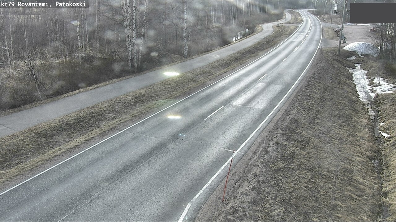 Weather Camera Image Road 79 Rovaniemi, Patokoski, Rovaniemi, Lappi