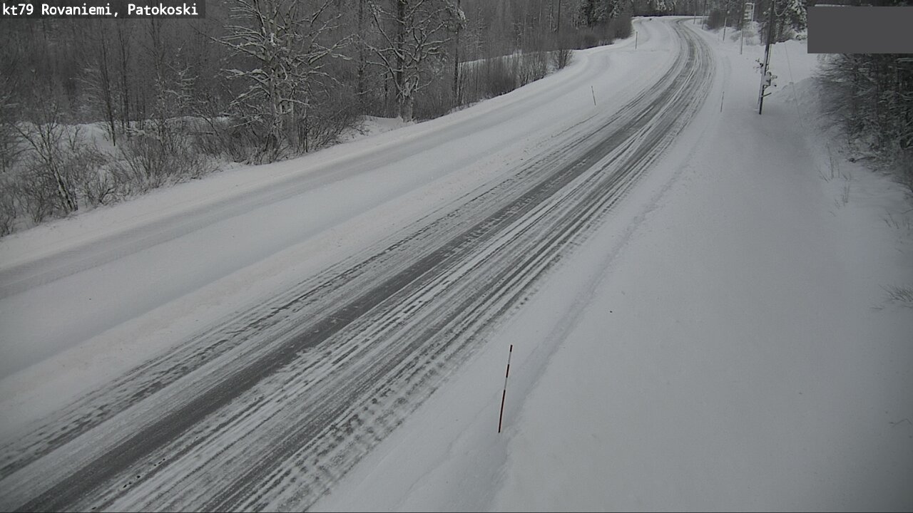 Weather Camera Image Road 79 Rovaniemi, Patokoski, Rovaniemi, Lappi