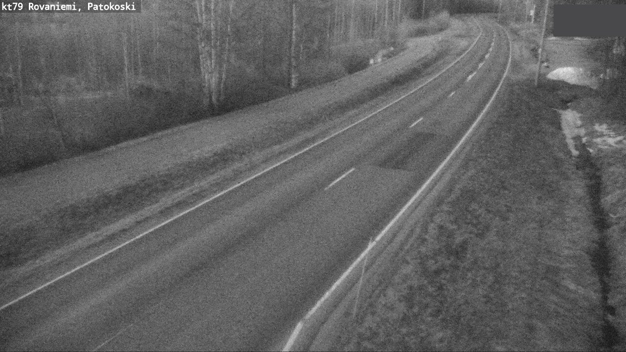 Weather Camera Image Road 79 Rovaniemi, Patokoski, Rovaniemi, Lappi