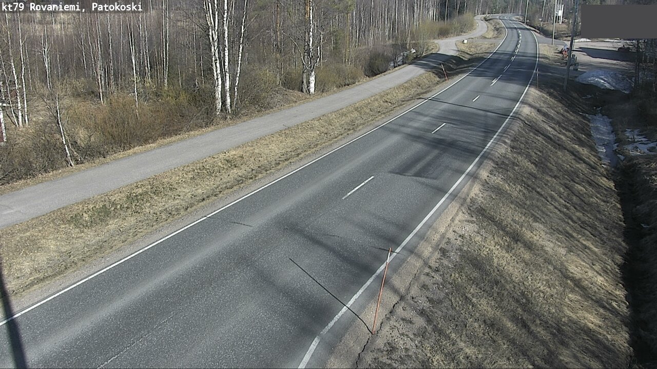 Weather Camera Image Road 79 Rovaniemi, Patokoski, Rovaniemi, Lappi