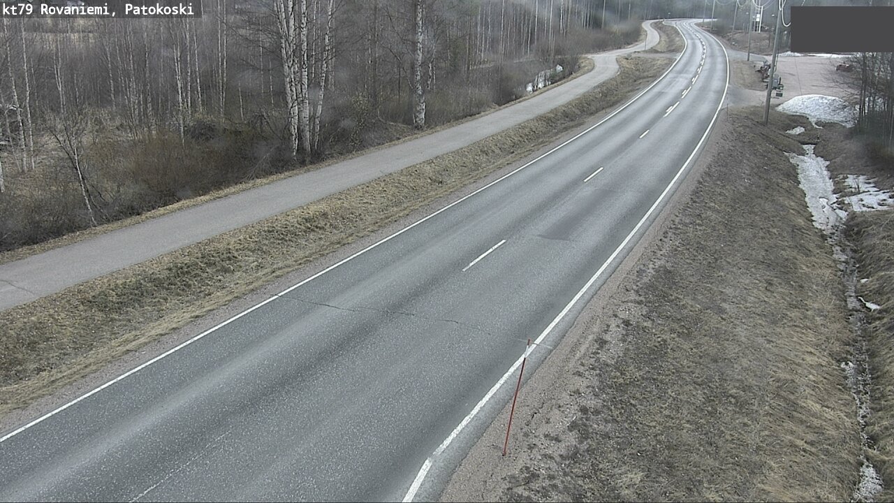 Weather Camera Image Road 79 Rovaniemi, Patokoski, Rovaniemi, Lappi
