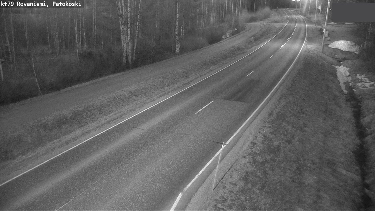 Weather Camera Image Road 79 Rovaniemi, Patokoski, Rovaniemi, Lappi