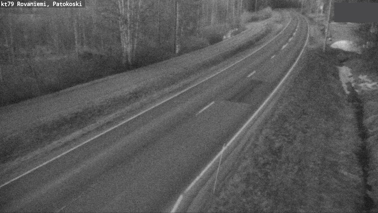 Weather Camera Image Road 79 Rovaniemi, Patokoski, Rovaniemi, Lappi