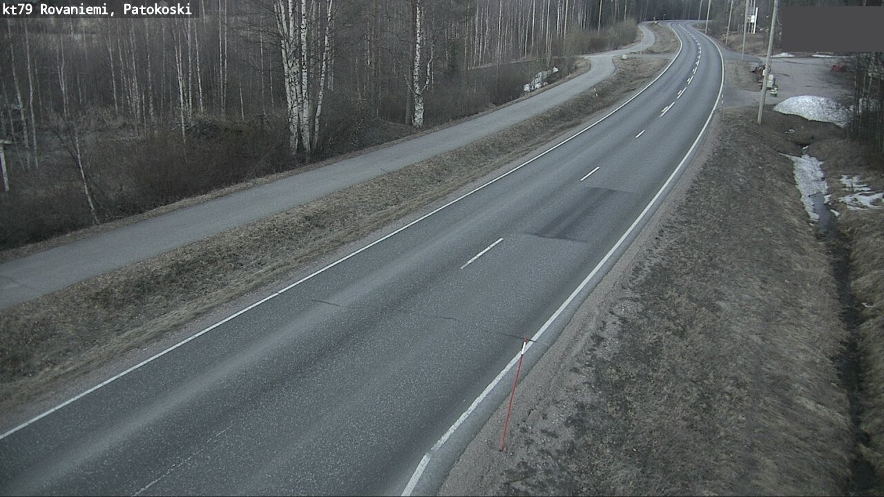 Weather Camera Image Road 79 Rovaniemi, Patokoski, Rovaniemi, Lappi