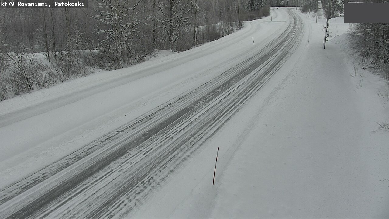 Weather Camera Image Road 79 Rovaniemi, Patokoski, Rovaniemi, Lappi