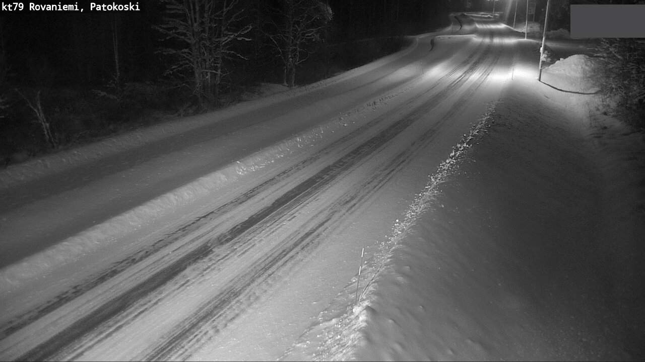 Weather Camera Image Road 79 Rovaniemi, Patokoski, Rovaniemi, Lappi