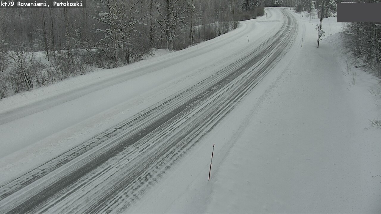 Weather Camera Image Road 79 Rovaniemi, Patokoski, Rovaniemi, Lappi