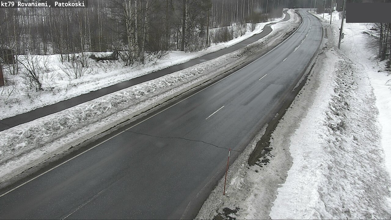 Weather Camera Image Road 79 Rovaniemi, Patokoski, Rovaniemi, Lappi