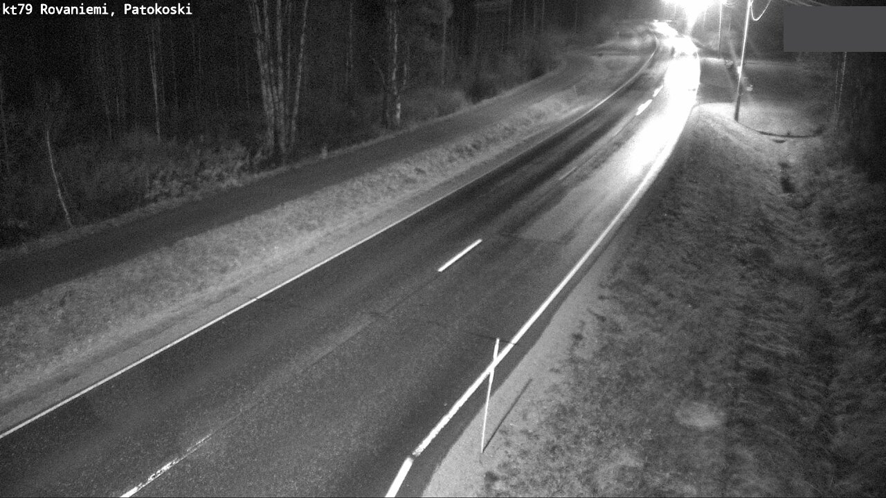 Weather Camera Image Road 79 Rovaniemi, Patokoski, Rovaniemi, Lappi