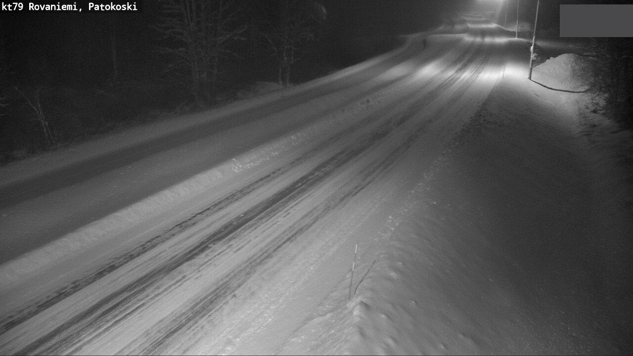 Weather Camera Image Road 79 Rovaniemi, Patokoski, Rovaniemi, Lappi