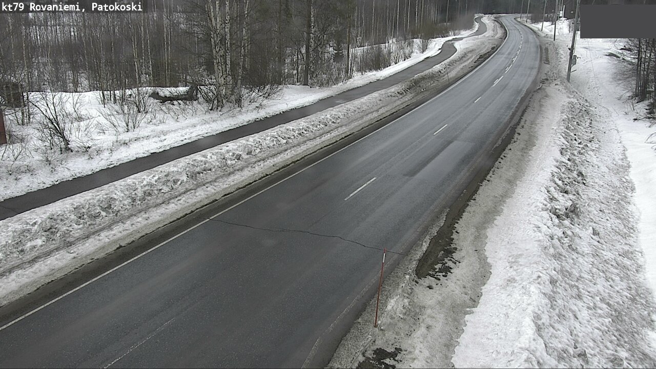 Weather Camera Image Road 79 Rovaniemi, Patokoski, Rovaniemi, Lappi