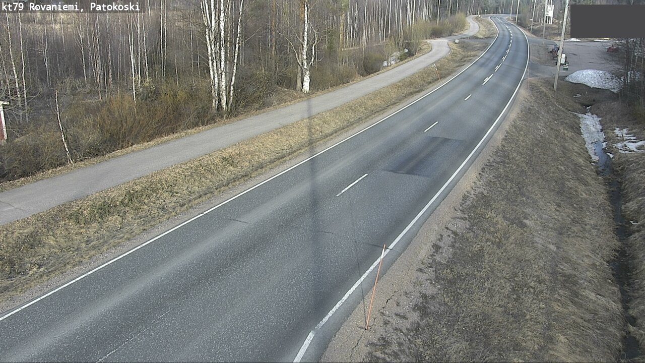 Weather Camera Image Road 79 Rovaniemi, Patokoski, Rovaniemi, Lappi