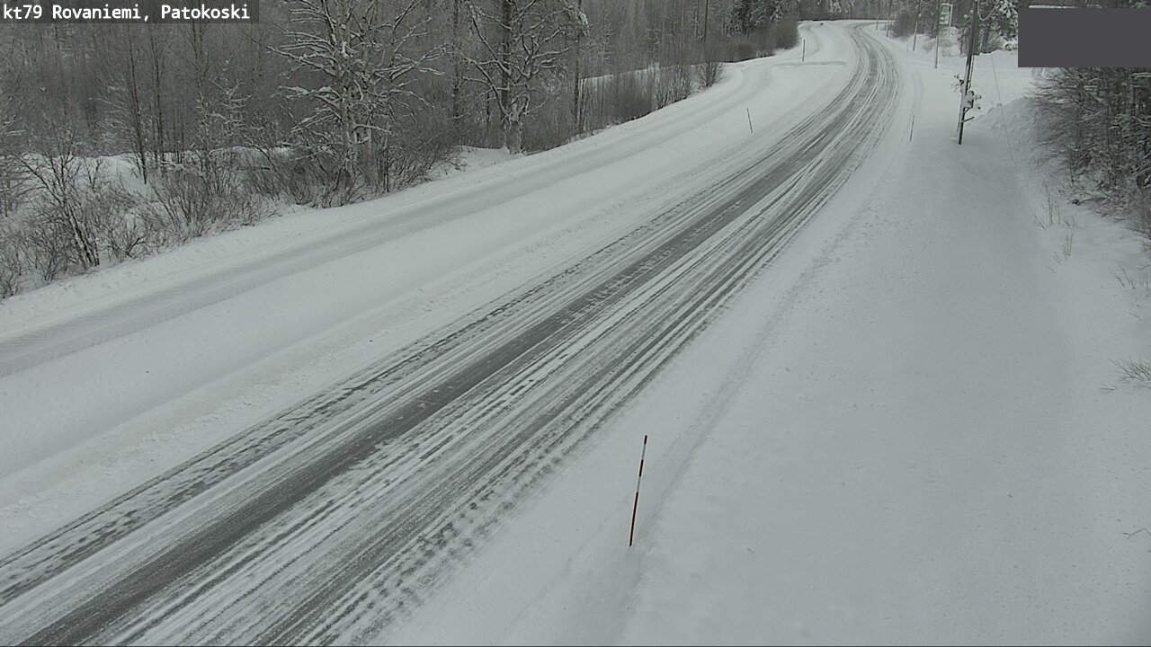 Weather Camera Image Road 79 Rovaniemi, Patokoski, Rovaniemi, Lappi