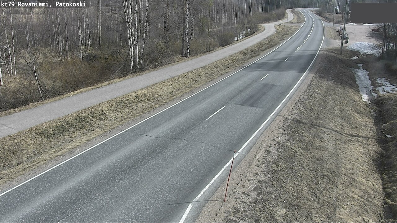 Weather Camera Image Road 79 Rovaniemi, Patokoski, Rovaniemi, Lappi