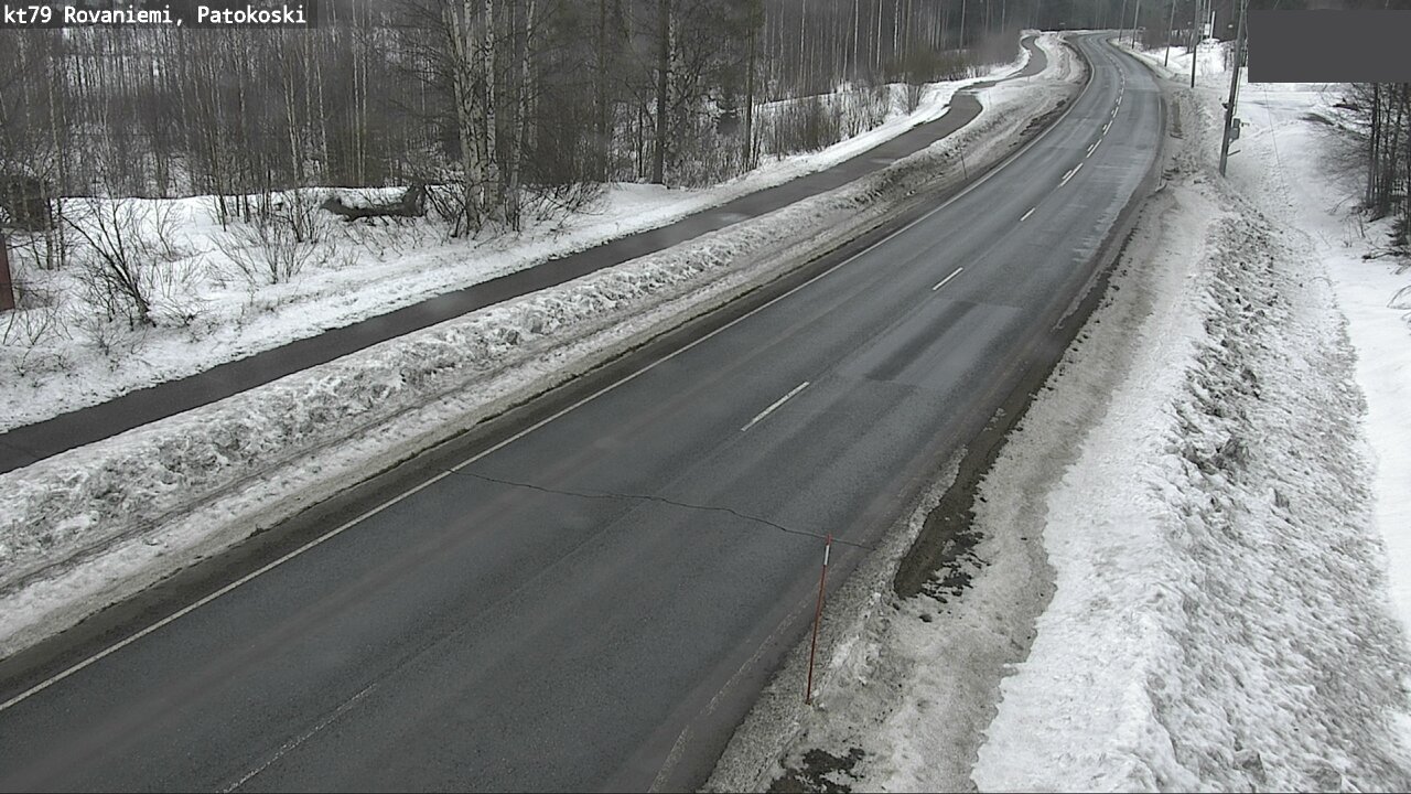 Weather Camera Image Road 79 Rovaniemi, Patokoski, Rovaniemi, Lappi