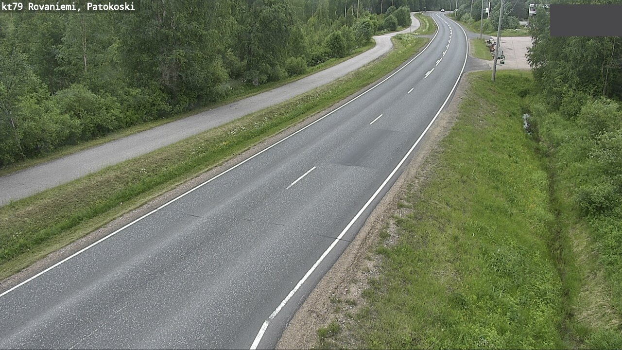 Weather Camera Image Road 79 Rovaniemi, Patokoski, Rovaniemi, Lappi