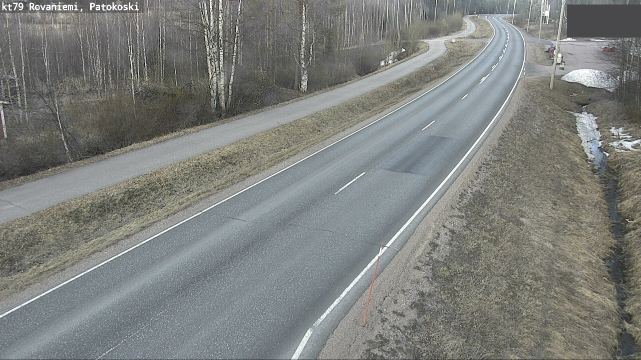 Weather Camera Image Road 79 Rovaniemi, Patokoski, Rovaniemi, Lappi