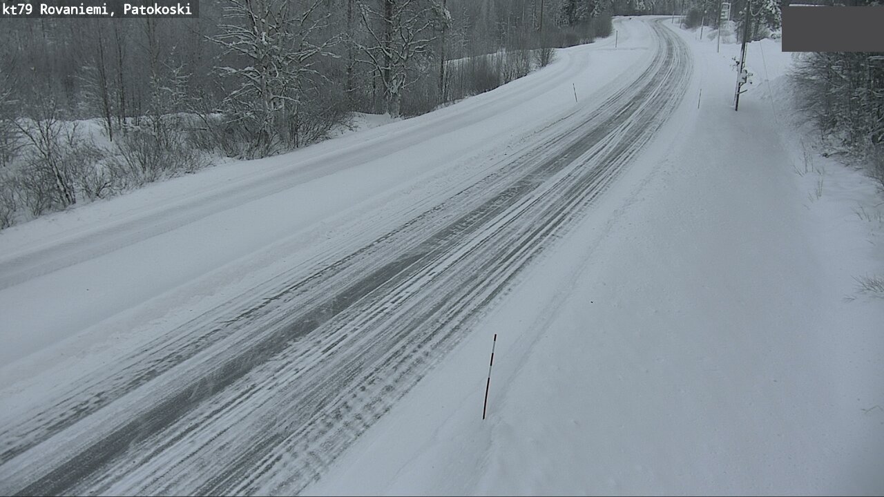 Weather Camera Image Väg 79 Rovaniemi, Patokoski, Rovaniemi, Lappi