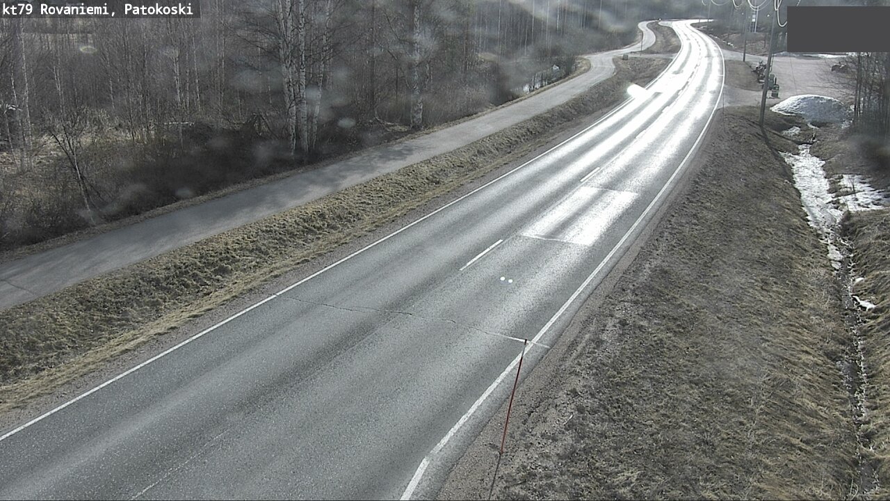 Weather Camera Image Road 79 Rovaniemi, Patokoski, Rovaniemi, Lappi