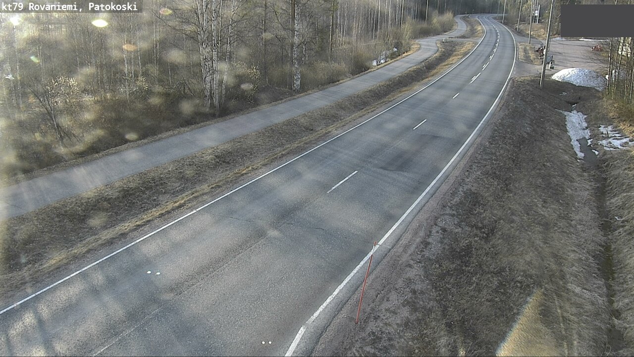 Weather Camera Image Väg 79 Rovaniemi, Patokoski, Rovaniemi, Lappi