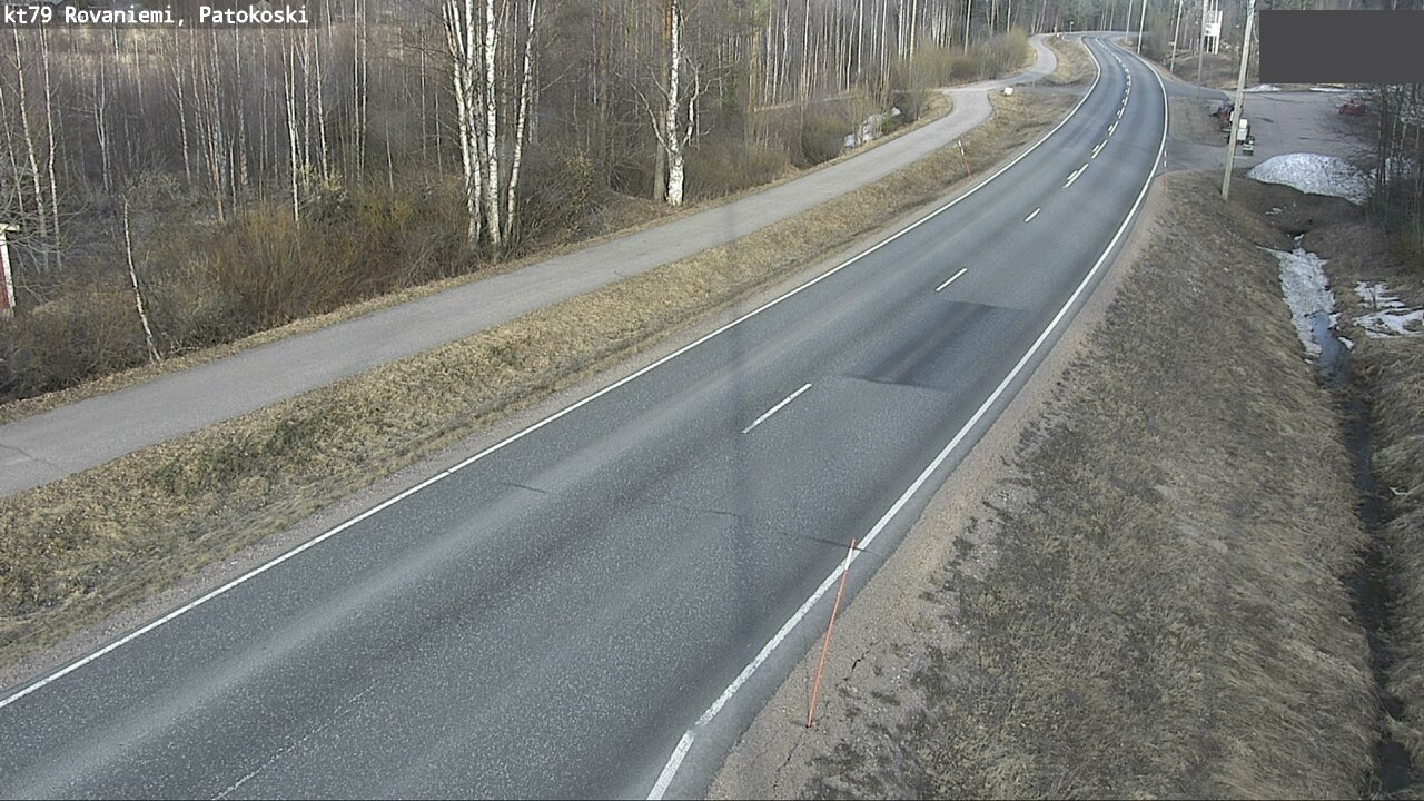 Weather Camera Image Road 79 Rovaniemi, Patokoski, Rovaniemi, Lappi